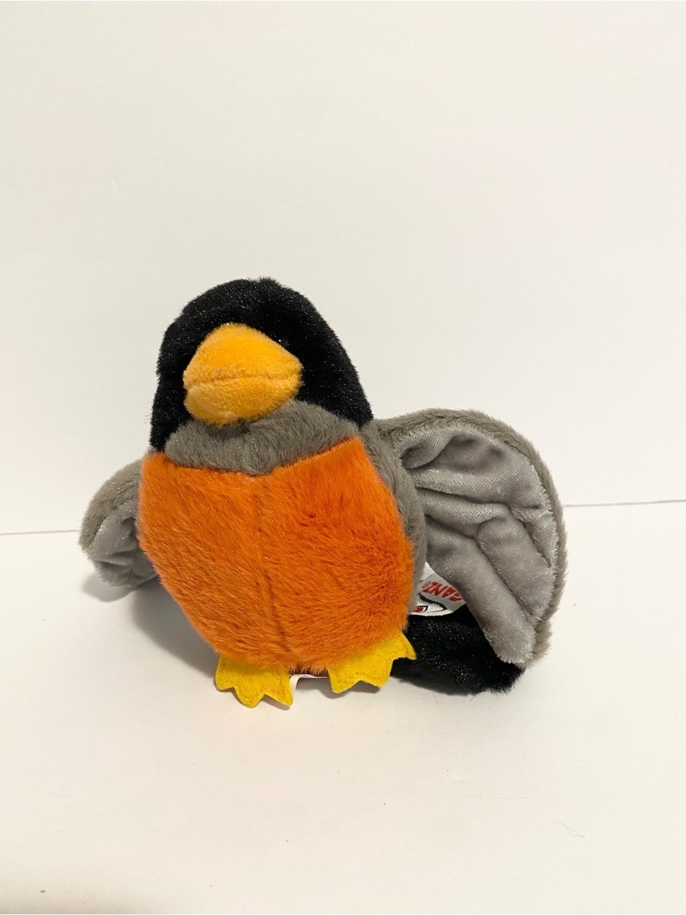 Webkinz Lil Kinz Robin Plush Bird Small 6” Toy Stuffed Animal Toy Mini Ganz